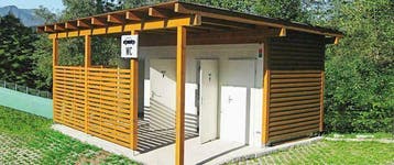 Sanitaire cabine! Permanente ruimte-oplossing. NIEUW!, Nieuw