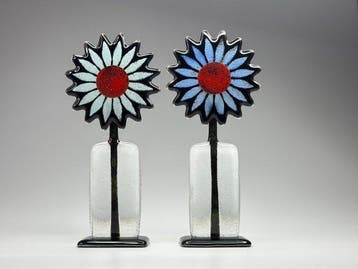 Studio Habrat - Beeldje - Sunflower (2) - Glas