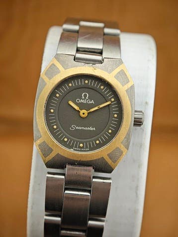 Omega - Seamaster Titane Quartz – Women – Vintage - Zonder, Sieraden, Tassen en Uiterlijk, Horloges | Heren, Nieuw