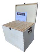 PlayBrix 1000st plankjes in houten kist. Goedkoopste van NL, Ophalen of Verzenden, Nieuw, Bouwen