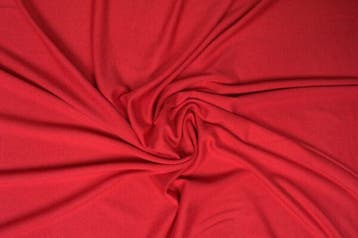 Viscose tricot – Rood, Overige materialen, 120 cm of meer, Ophalen of Verzenden, Rood