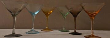 Champagneglas (6) - Bicchieri Martini Nason Moretti -