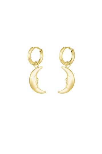 Moonlight oorbellen (Oorbellen met druppelvorm), Verzenden, Nieuw, Zilver, Overige materialen