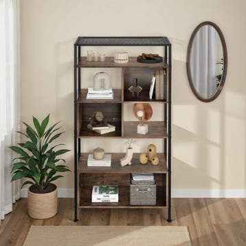 Wandkast Hastings 75x31x170,5cm, Verzenden, Nieuw