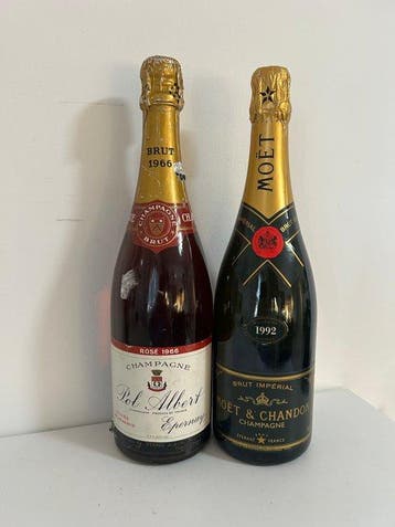1992 Moët & Chandon, Pol albert 1966, Moët & Chandon Brut, Nieuw