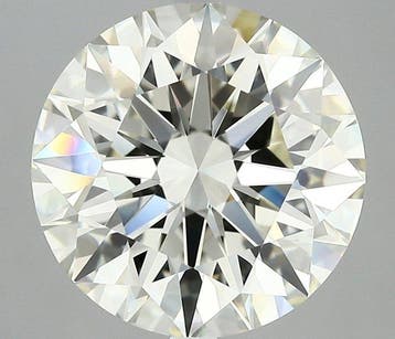 1 pcs Diamant (Natuurlijk) - 5.25 ct - Rond - K - VVS1 -, Sieraden, Tassen en Uiterlijk, Edelstenen, Nieuw