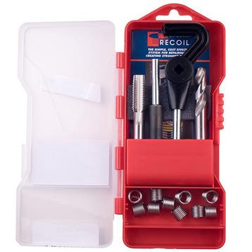 Recoil helicoil set M5.0 - 0,80 spoed 10 inserts, Verzenden, Nieuw