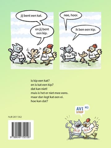 Kip en kat / AVI Strip 9789048752126 Margreet de Heer, Verzenden, Zo goed als nieuw, Margreet de Heer