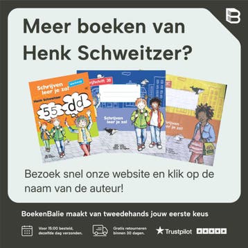 Schrijven leer je zo! Schrijfschrift 4A - set a 5 ex., Verzenden, Gelezen, Henk Schweitzer