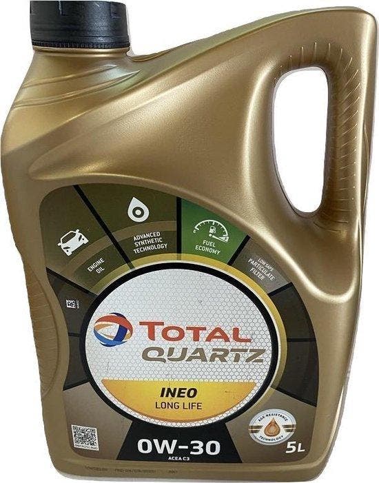 Total Quartz Ineo Longlife 0W30 5 Liter, Auto diversen, Onderhoudsmiddelen, Ophalen of Verzenden