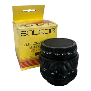 Soligor C/D 7 Macro Tele Converter 2X voor Nikon-IX(APS) (Ni, Audio, Tv en Foto, Fotografie | Lenzen en Objectieven, Verzenden