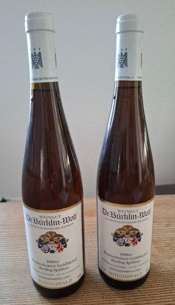 1988 Weingut Dr. Bürklin-Wolf, Wachenheim Goldbachel - Pfalz, Nieuw