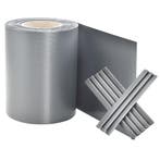 PVC Privacystrips - 1 stuk - licht grijs, Tuin en Terras, Schuttingen, Verzenden, Nieuw