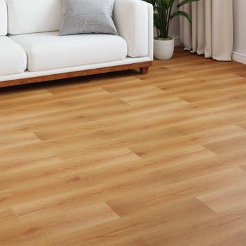 vidaXL Laminaatvloer Licht Beige 101 x 20 x 0,8 cm 5 st, Doe-het-zelf en Verbouw, Vloerdelen en Plavuizen, Verzenden, Nieuw