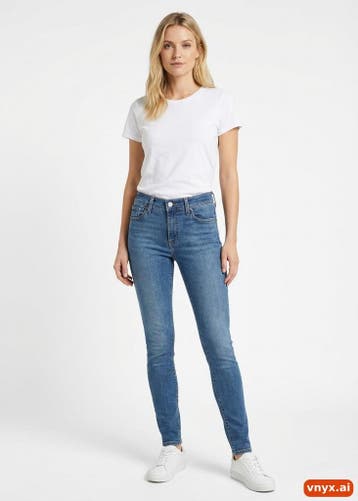 Levis Jeans Dames maat WW25 / L31 Blauw Vintage, Ophalen of Verzenden, Nieuw