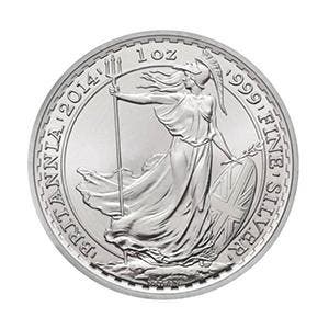 Britannia 1 oz 2014, Verzenden, Overige landen, Losse munt, Zilver