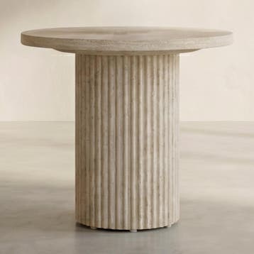 *WOONWINKEL* Hoge Salontafel Met Ribbels, Verzenden, Nieuw