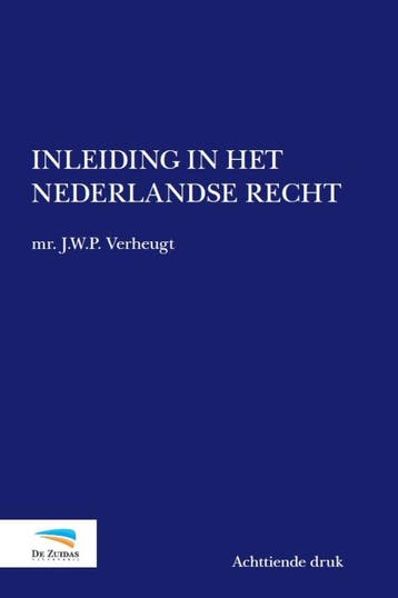 Inleiding in het Nederlandse recht, 9789090290256, Verzenden, Zo goed als nieuw, HBO