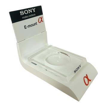 Sony Alpha E-mount Displaystandaard – Vintage Winkel Display, Verzenden, Nieuw