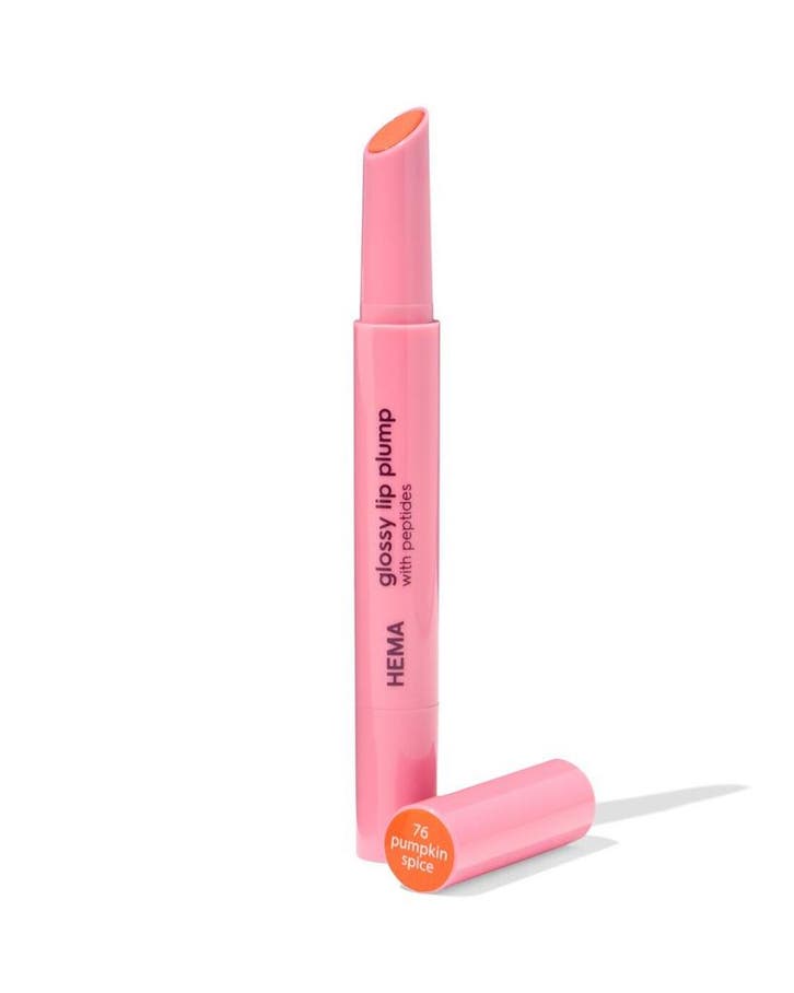 HEMA Glossy lipplump 76 pumpkin spice, Sieraden, Tassen en Uiterlijk, Uiterlijk | Cosmetica en Make-up, Nieuw, Verzenden
