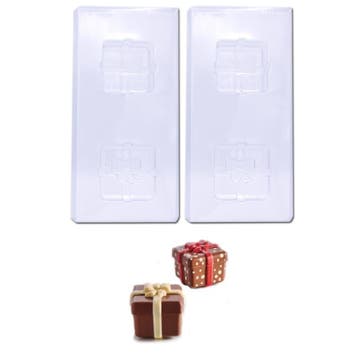 Martellato Chocolademal Cadeaubox (2x) 8x8x6,9cm**, Verzenden, Nieuw