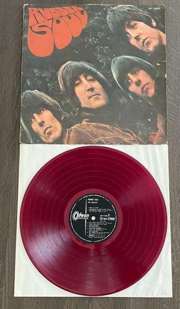 Beatles - Rubber Soul (1st Japan) - Red Everclean Vinyl –, Cd's en Dvd's, Vinyl Singles, Nieuw in verpakking