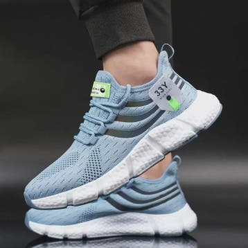 Herensneakers Ademend Lichtgewicht Mesh - Casual Sport & Har, Sport en Fitness, Verzenden, Nieuw