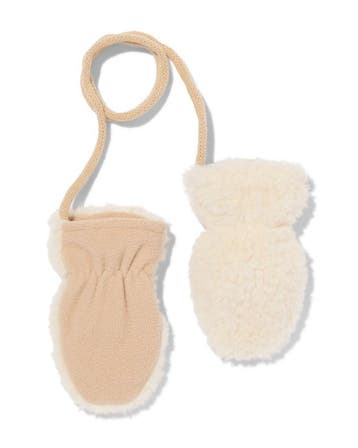HEMA Babywanten teddy beige, Kinderen en Baby's, Verzenden, Nieuw