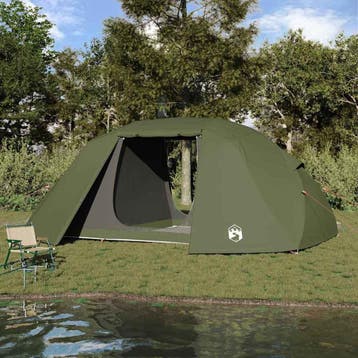 vidaXL Vistent Olijf Groen 514 x 465 x 187 cm Polyester en, Verzenden, Nieuw, Tot en met 2