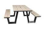 Picknicktafel Coffee Bay | Wood | Aluminium & Polywood, Nieuw, Rechthoekig, Aluminium