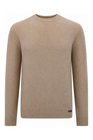 Genti Trui in maat L Beige, Kleding | Heren, Verzenden, Zo goed als nieuw, Overige kleuren, Genti