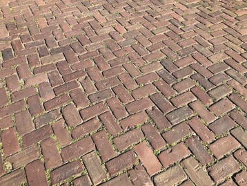 Oude gebakken keiformaten Giesbeek (op pallets)..., Ophalen of Verzenden, Gebruikt, Keramiek, Klinkers