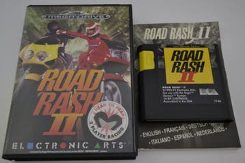 Road Rash II (MD CIB), Verzenden, Zo goed als nieuw