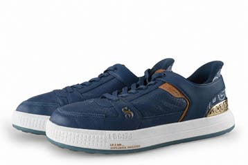 Skechers Instappers in maat 46 Blauw, Overige typen, Zo goed als nieuw, Skechers, Verzenden