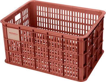 Basil Fietskrat L 40 Liter groot - Rood, Ophalen of Verzenden, Nieuw, Basil