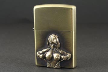 Zippo - Sexy Girl Emblem - Zakaansteker - metaal, Verzamelen, Nieuw