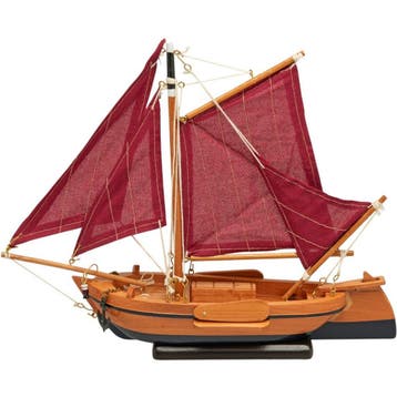 Botter Model 29cm, Hobby en Vrije tijd, Modelbouw | Boten en Schepen, Ophalen of Verzenden, Nieuw