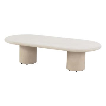 4 Seasons Outdoor Hampton salontafel mortex 140 x 65 cm (H, Nieuw