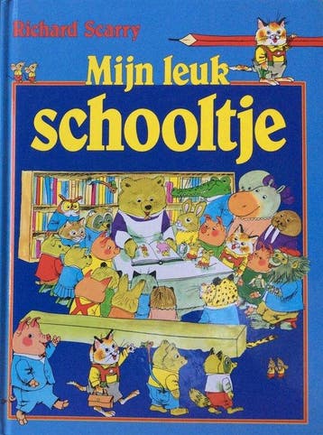 Mijn leuk schooltje - Richard Scarry 9789024336074, Verzenden, Gelezen, Richard Scarry
