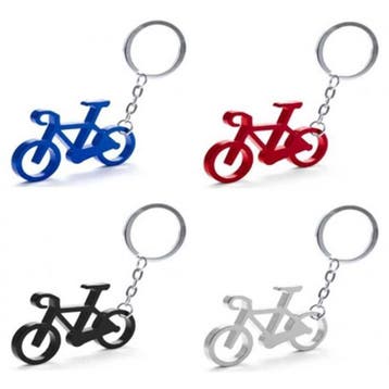 Sleutelhanger fiets - Aluminium assorti kleur, Verzenden, Nieuw, Budgetfietsonderdelen.nl