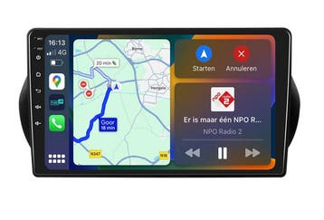 Citroen Nemo Peugeot Bipper Radio Apple Carplay Android Auto, Ophalen of Verzenden, Nieuw