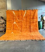 Groot wit Marokkaans Berber Mrirt wol tapijt - Vloerkleed -, Nieuw