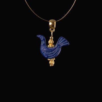 Oud-Romeins Pendant, met een Romeins lapis