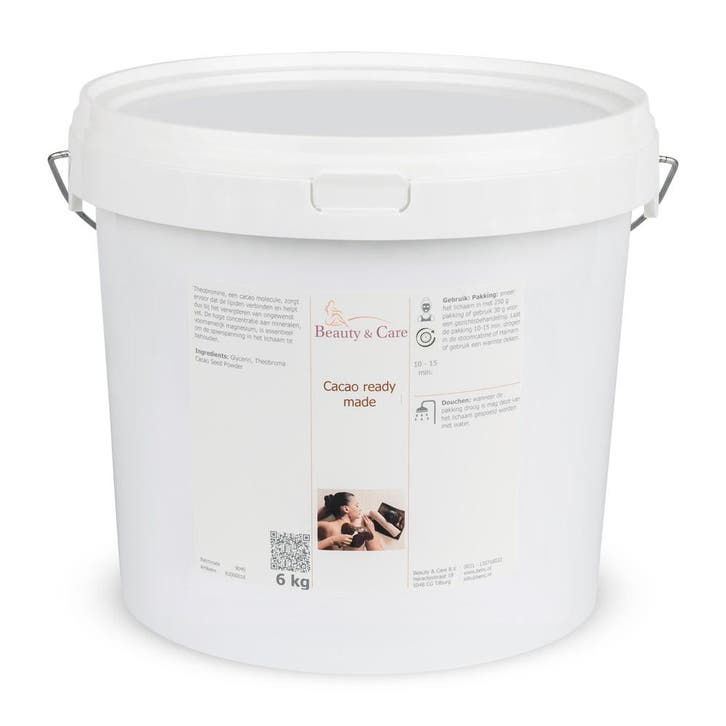 Beauty & Care Cacao pakking ready made 6 kg 6 KG.  new, Sieraden, Tassen en Uiterlijk, Uiterlijk | Lichaamsverzorging, Bad & Douche