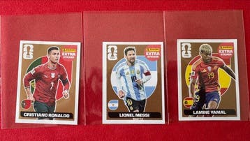 2026 Panini World Cup Cristiano Ronaldo, Lionel Messi,, Nieuw