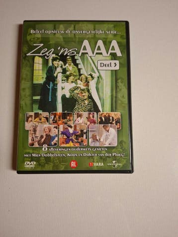 Zeg ns AAA deel 3, Verzenden, Nieuw in verpakking