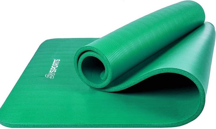 Yogamat - Fitness mat - Sportmat - Yoga mat extra dik - 190x, Sport en Fitness, Yoga en Pilates, Zo goed als nieuw, Verzenden