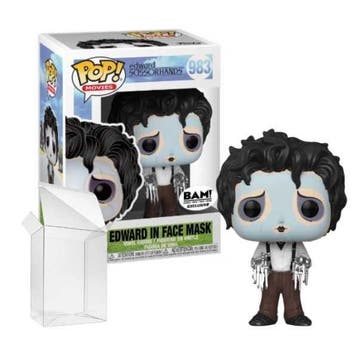 Funko Pop!  Edward Scissorhands with Face Mask #983 BAM!, Verzamelen, Verzenden, Nieuw