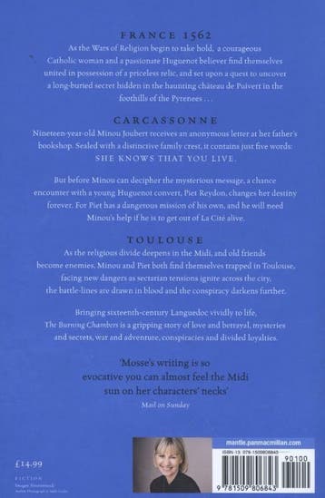 The Burning Chambers 9781509806843 Kate Mosse, Verzenden, Gelezen, Kate Mosse