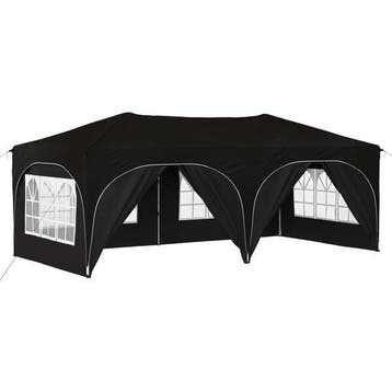 Pop-up partytent 575x288cm - Retourdeal 35% Korting, Opvouwbaar, Partytent, Minder dan 4 meter, Zo goed als nieuw